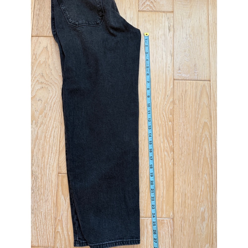 PAIGE Womens Alexis Jeans High Rise Wide Leg Patch Pocket Denim Size 27 - Picture 8 of 10